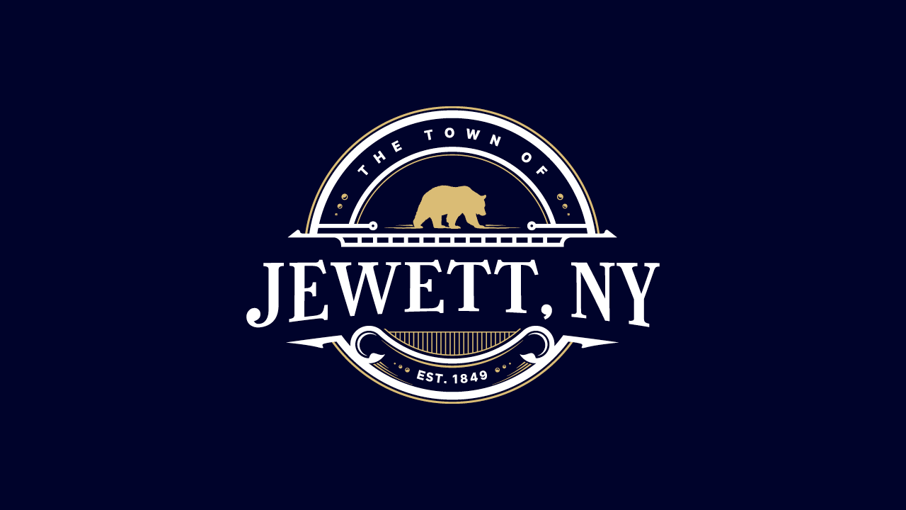 Town of Jewett Logo - Navy Background